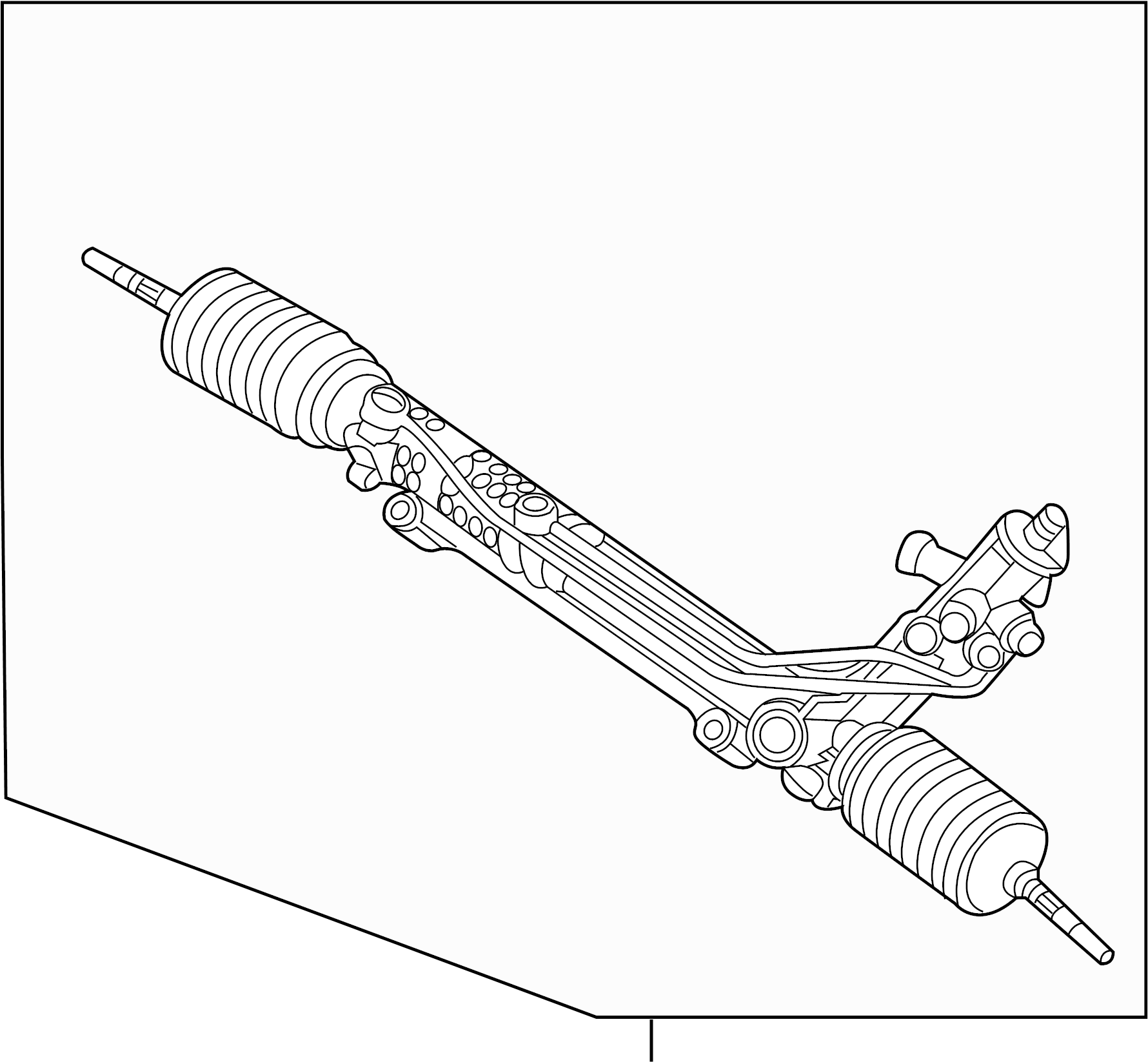 View LR032374 Rack and Pinion Assembly Full-Sized Product Image