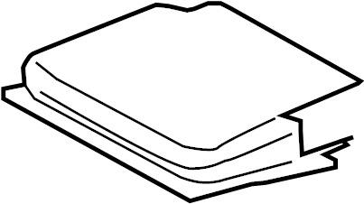 View HPA500131PVJ Seat Cover (Rear) Full-Sized Product Image