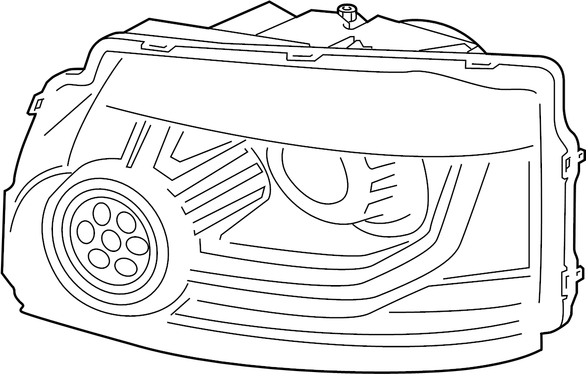 View LR052392 Headlight Assembly Full-Sized Product Image