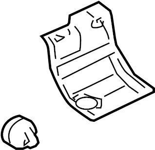 View DGP000162PCL Fender Molding (Rear) Full-Sized Product Image