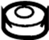View KVX500030 Body Mount Cushion Washer Full-Sized Product Image