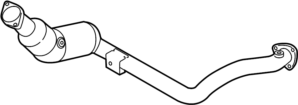View LR051753 Catalytic Converter (Rear) Full-Sized Product Image