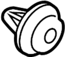 View LR053837 Windshield Molding Clip (Lower) Full-Sized Product Image
