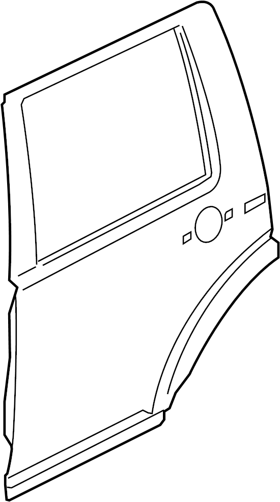View BFA780180 Door Shell (Rear) Full-Sized Product Image