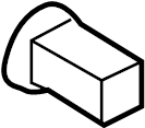 View LR095419 Nut. Door. Panel. (Rear) Full-Sized Product Image