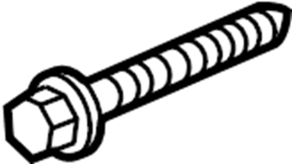 View RYG000461 Suspension Control Arm Bolt (Lower) Full-Sized Product Image