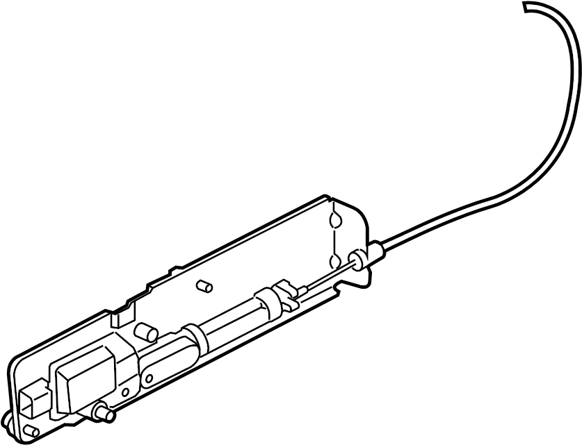 View FUG500010 Actuator. LOCK. MOTOR.  Full-Sized Product Image