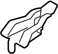 View BKY760011 Hood Latch Support Full-Sized Product Image