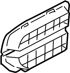 View JAK500330LEP Fender Insert Emblem Full-Sized Product Image