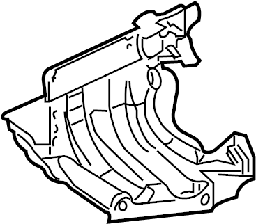 View LR013055 Fender Splash Shield (Front) Full-Sized Product Image