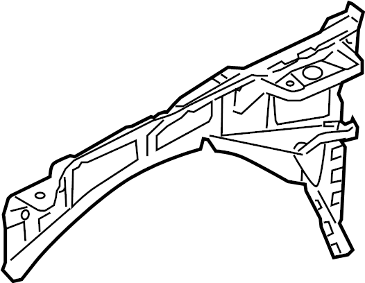 View LR017929 Fender Rail (Upper) Full-Sized Product Image