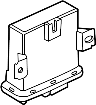 View LR045007 Headlight Control Module Full-Sized Product Image