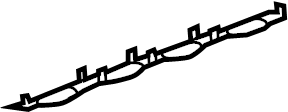 View 4628235 Engine Intake Manifold Gasket (Lower) Full-Sized Product Image