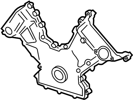 View 4526470 Engine Timing Cover (Front, Lower) Full-Sized Product Image