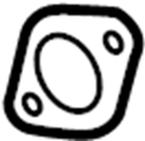 View WCM100460L Catalytic Converter Gasket Full-Sized Product Image