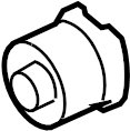 View LR055291 Suspension Control Arm Bushing (Front, Rear, Lower) Full-Sized Product Image