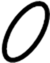 View TYX500040 Seal. Support o - ring.  Full-Sized Product Image