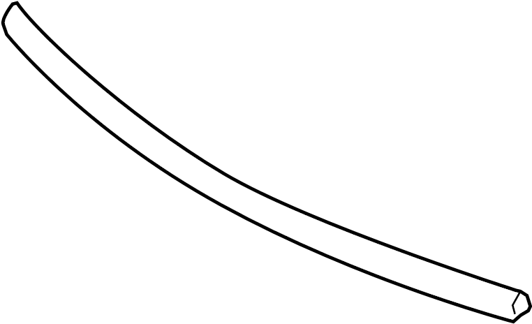 View LR032336 Windshield Molding (Upper) Full-Sized Product Image