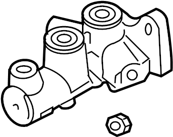 View LR014569 Brake Master Cylinder Full-Sized Product Image