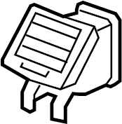 View JBD500190WCQ Dashboard Air Vent Full-Sized Product Image
