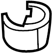 View FWW500070PVJ Console Cup Holder (Rear) Full-Sized Product Image