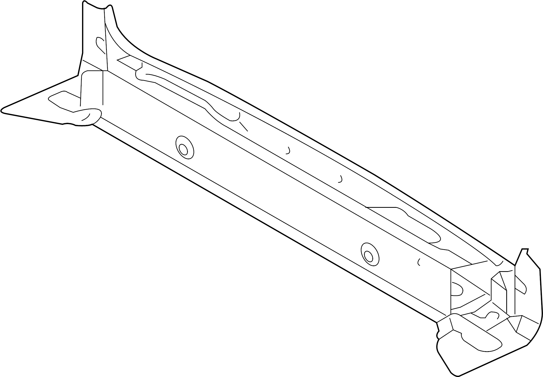 View AQA790100 Rear Body Panel (Rear) Full-Sized Product Image
