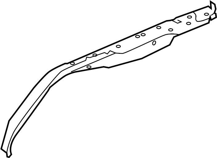 View AFD780090 Floor Pan Reinforcement Full-Sized Product Image