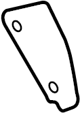 View LR095810 Liftgate Support Strut Holder Full-Sized Product Image
