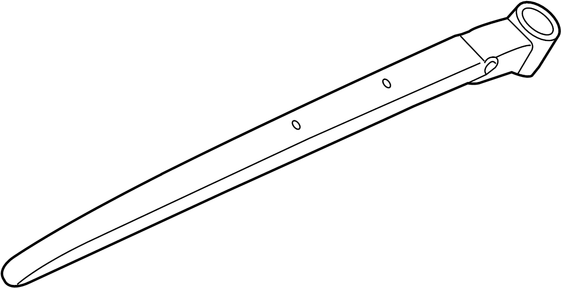 View DKB500720 Back Glass Wiper Arm (Rear) Full-Sized Product Image