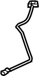 View LR006165 Engine Coolant Overflow Hose Full-Sized Product Image