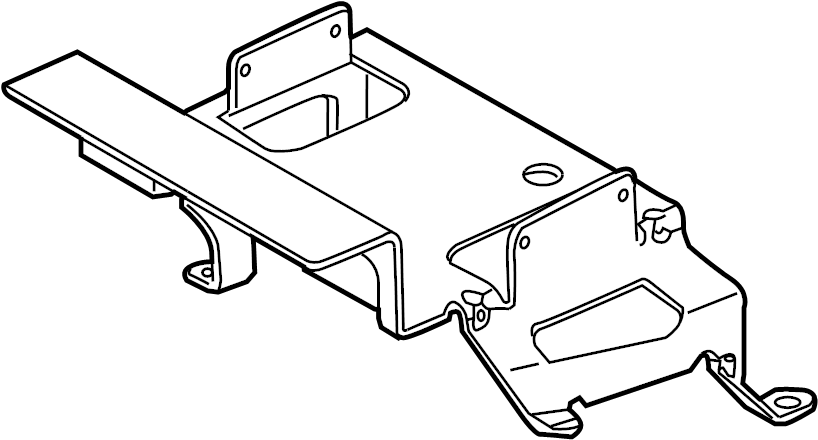 View LR001932 GPS Navigation Control Module Bracket Full-Sized Product Image