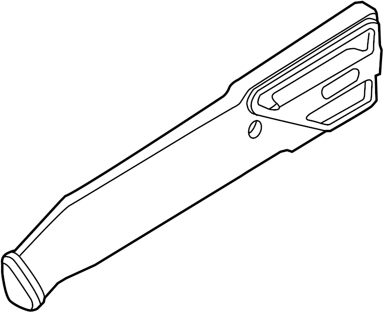 View LR022058 Engine Air Intake Hose Full-Sized Product Image