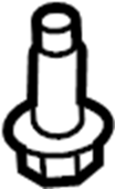 View LR031895 Turbocharger Oil Line Bolt Full-Sized Product Image