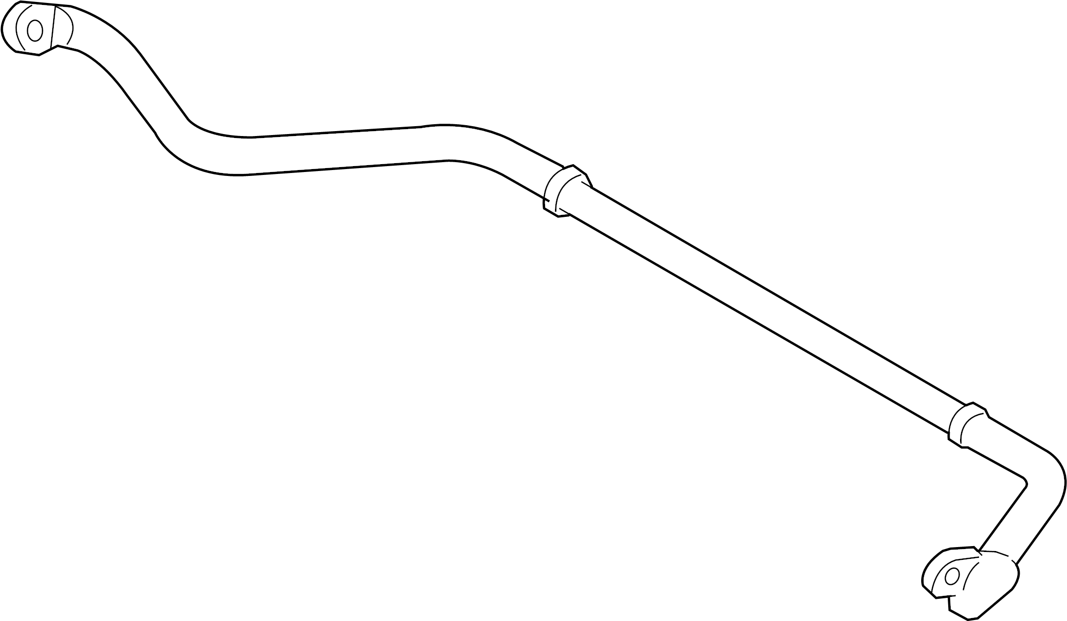 View LR008740 Suspension Stabilizer Bar (Front) Full-Sized Product Image