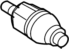 View LR062654 Axle. (Front) Full-Sized Product Image