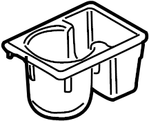 View LR010142 Console Cup Holder Full-Sized Product Image