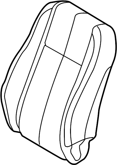 View LR027115 Seat Back Cushion Cover Full-Sized Product Image