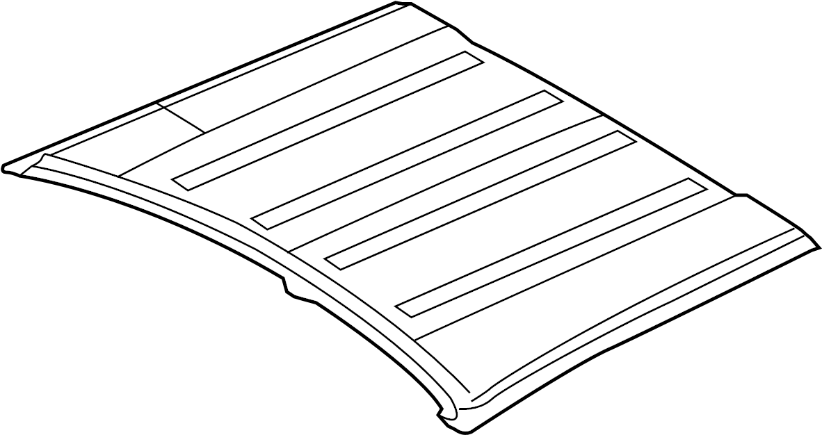 View LR003592 Roof Panel (Right, Rear) Full-Sized Product Image