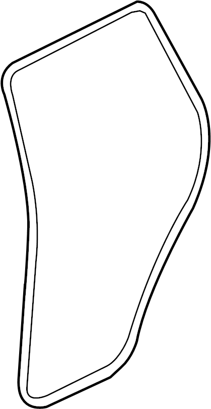 View LR001631 Door Seal (Front) Full-Sized Product Image