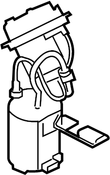 View LR038599 Electric Fuel Pump Full-Sized Product Image