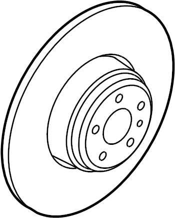 View LR039935 Disc Brake Rotor Full-Sized Product Image