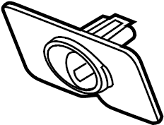 View LR001958 Parking Aid Sensor Bracket Full-Sized Product Image
