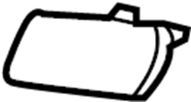 View LR045045 Headlight Washer Cover Full-Sized Product Image