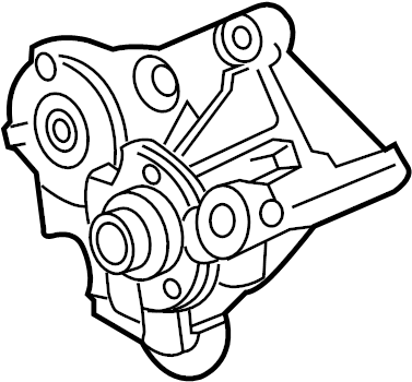 View LR035556 Bracket. TENSIONER. Belt. Pulley.  Full-Sized Product Image