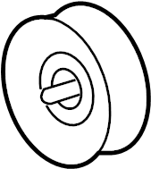 View LR039516 Accessory Drive Belt Idler Pulley Full-Sized Product Image
