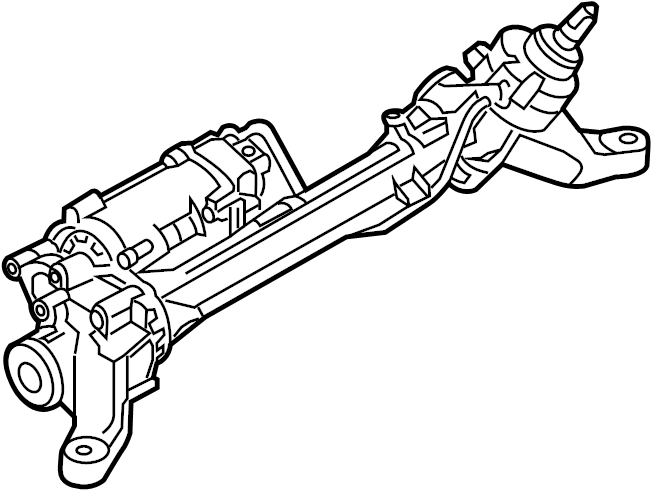 View LR143422 Rack and Pinion Assembly Full-Sized Product Image