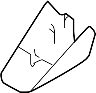 View LR052989 Interior Rear View Mirror Cover (Lower) Full-Sized Product Image