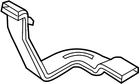 View LR047605 Instrument Panel Air Duct (Lower) Full-Sized Product Image