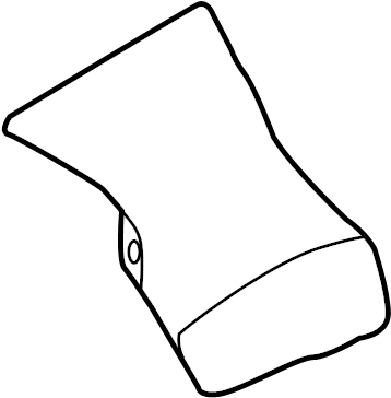 View LR044014 Instrument Panel Air Duct Full-Sized Product Image