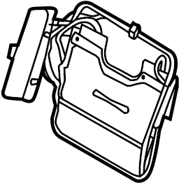 View LR057179 Seat Lumbar Support Cushion Full-Sized Product Image